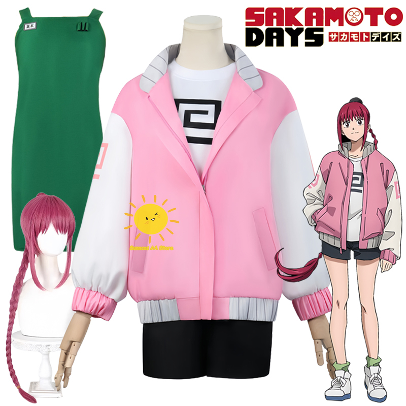 Anime Cosplay Mujer - Anime Sakamoto Days Cosplay Lu Shaotang