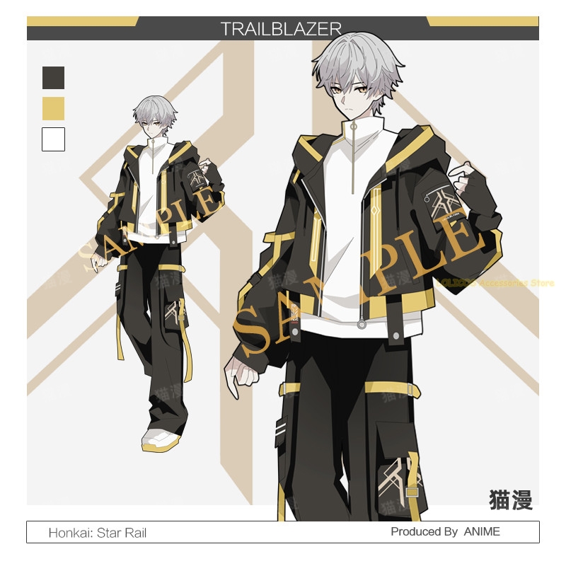 Anime Cosplay Costumes - Gra Honkai: Star Rail Seria Trailblazer
