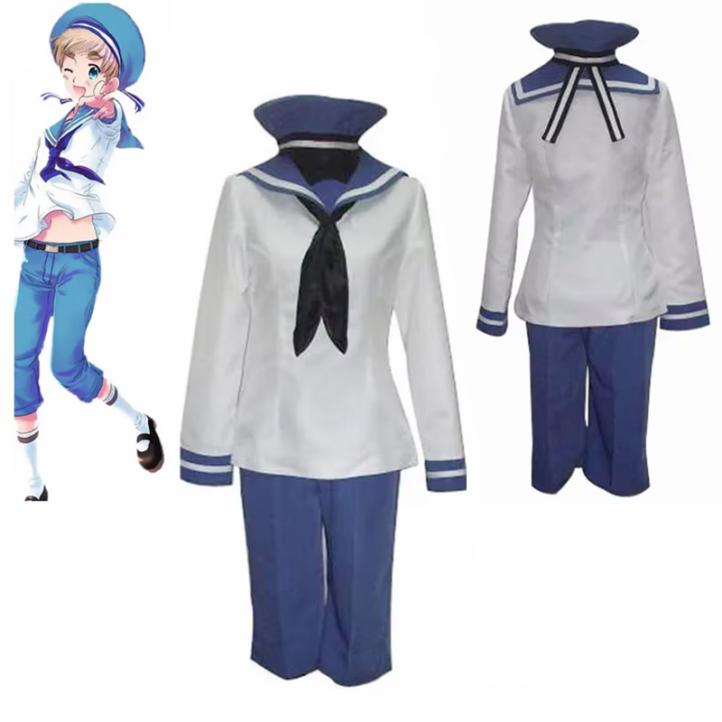 Anime Cosplay New Zealand - Ainclu Nowy Kostium Cosplay z Hetalia: