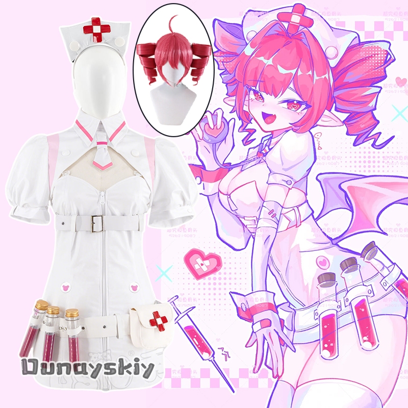 Kostium Cosplay Buro Virtual I – Anime Cosplay Nurse recenzja i cena