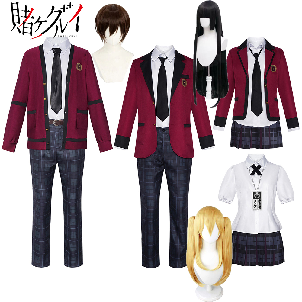 Kostium Cosplay Jabami Yumeko  – Live Action Anime Cosplay recenzja i cena
