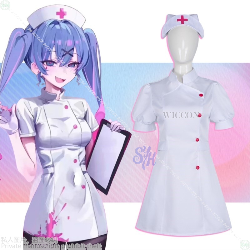 Anime Gra Project Sekai Cospla – Anime Cosplay Nurse recenzja i cena