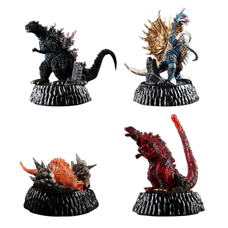 Bandai 4 SZT. Gashapon Godzill – Kotobukiya Bishoujo recenzja i cena