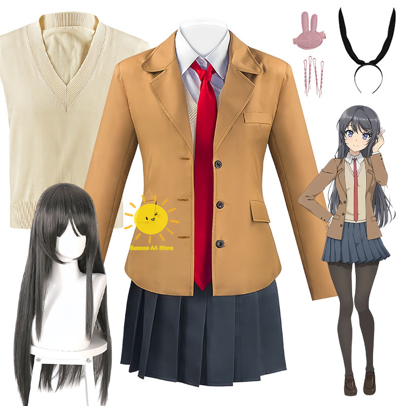 Anime Sakurajima Mai Cosplay R – Anime Cosplay Japanese Girl recenzja i cena