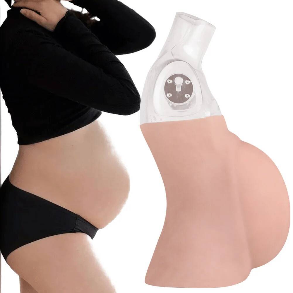 Fałszywy brzuch ciążowy, silik – Anime Cosplay Pregnant recenzja i cena