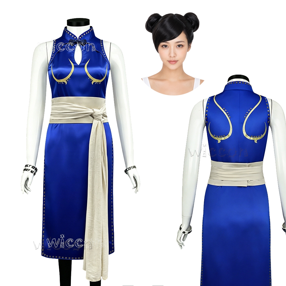 Street Fighter Chun Li Strój F – Live Action Anime Cosplay recenzja i cena