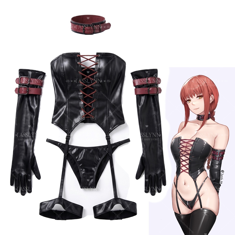 Kostium cosplay Makimy, czarny – Anime Cosplay Photoshoot recenzja i cena