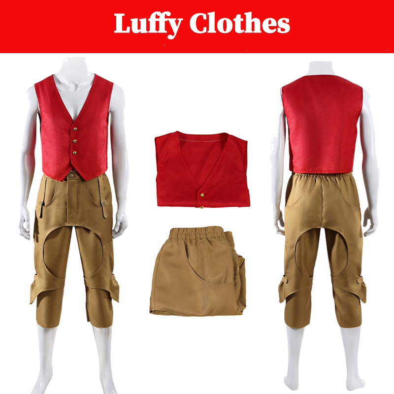 Kostium Luffy 2026, strój pira – Live Action Anime Cosplay recenzja i cena