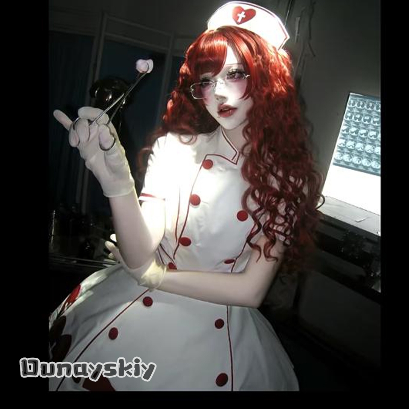 OHaYo% Krwawa Pielęgniarka Fan – Anime Cosplay Nurse recenzja i cena