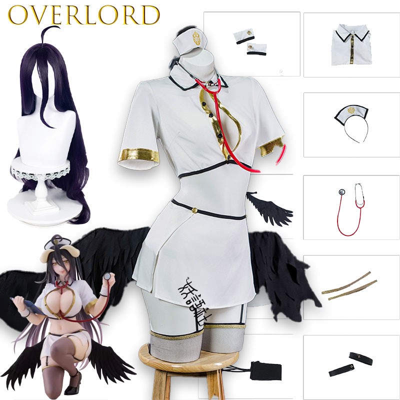 Kostium Cosplay OVERLORD Albed – Anime Cosplay Nurse recenzja i cena
