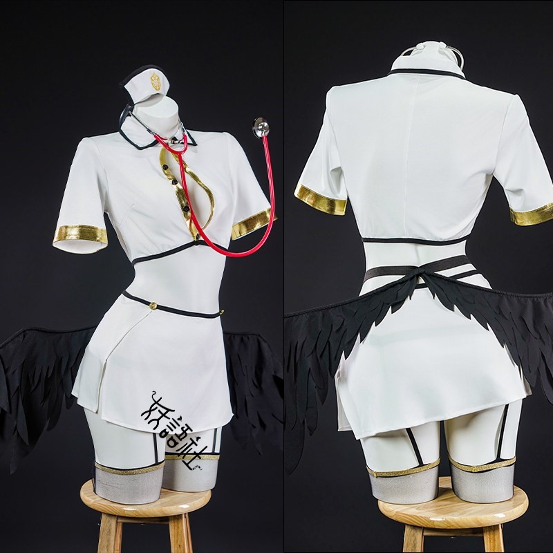 Kostium Cosplay OVERLORD Albed – Anime Cosplay Nurse recenzja i cena
