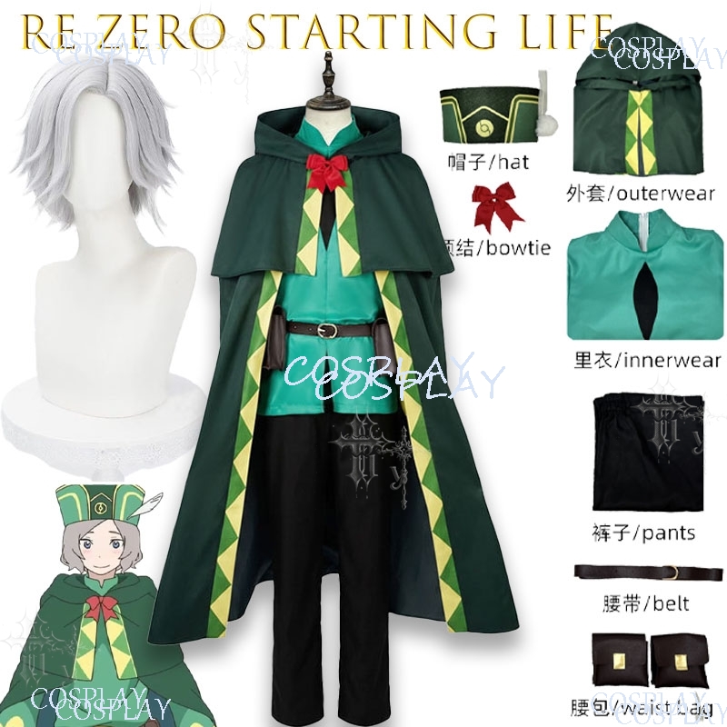 Re:Zero Otto Suwen Płaszcz Cos – Anime Cosplay Photoshoot recenzja i cena